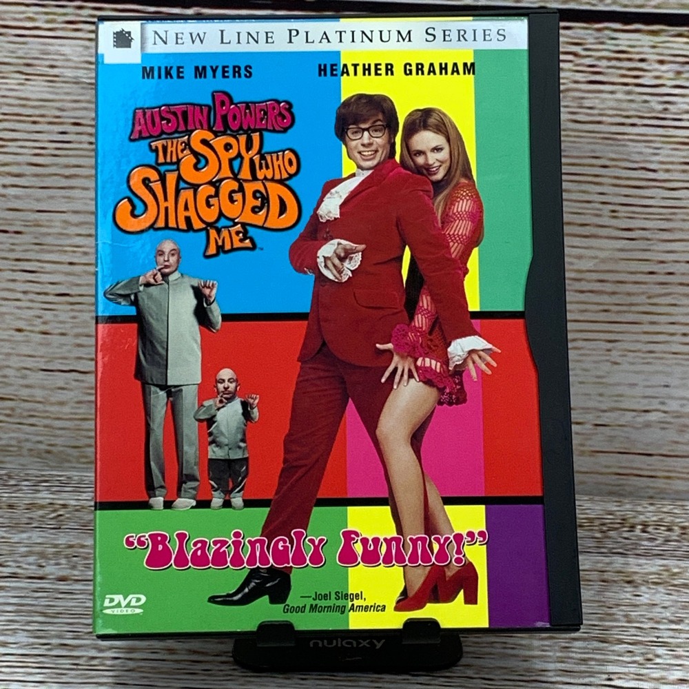 Austin Powers The Spy Who Shagged‎ Me [1999 DVD] New Line Platinum Series